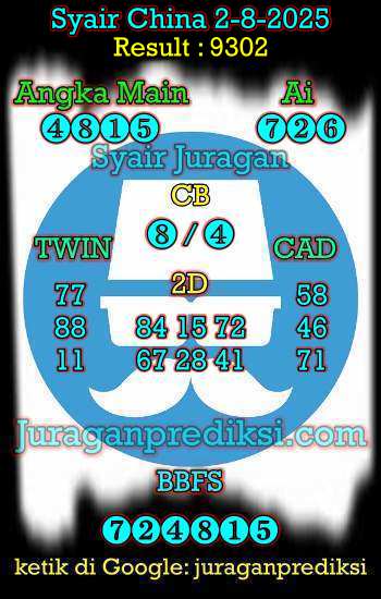 prediksi china 2 agustus 2025, syair china hari ini sabtu 2-8-2025, bocoran china, prediksi china akurat, syair china, prediksi china jitu