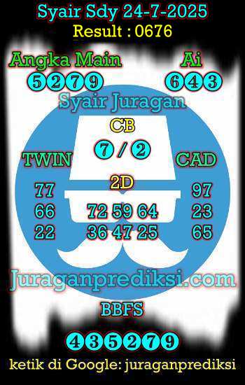 prediksi sdy 24 juli 2025, syair sdy hari ini kamis 24-7-2025, prediksi syair sydney 24 juli 2025, prediksi sdy jp jitu dan akurat